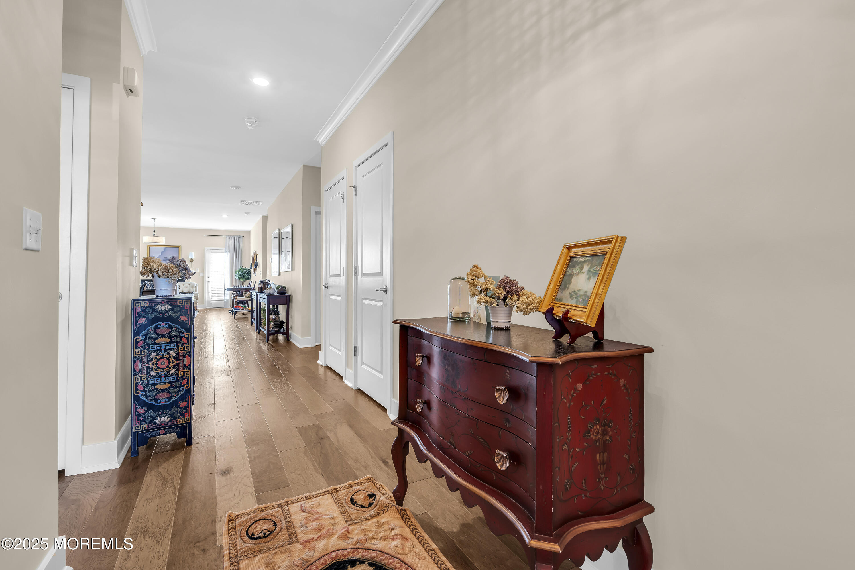 35 Saratoga Road New Egypt, NJ 08533 - Photo 5 of 41 a view of a hallway with wooden floor