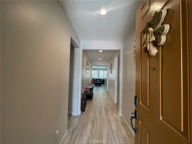 wooden floor in a gallery