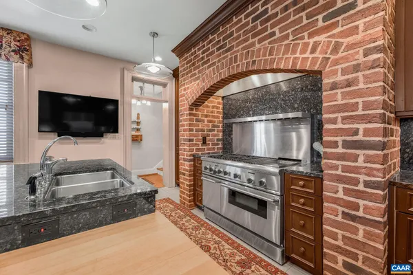 a view of a entryway door of the hall