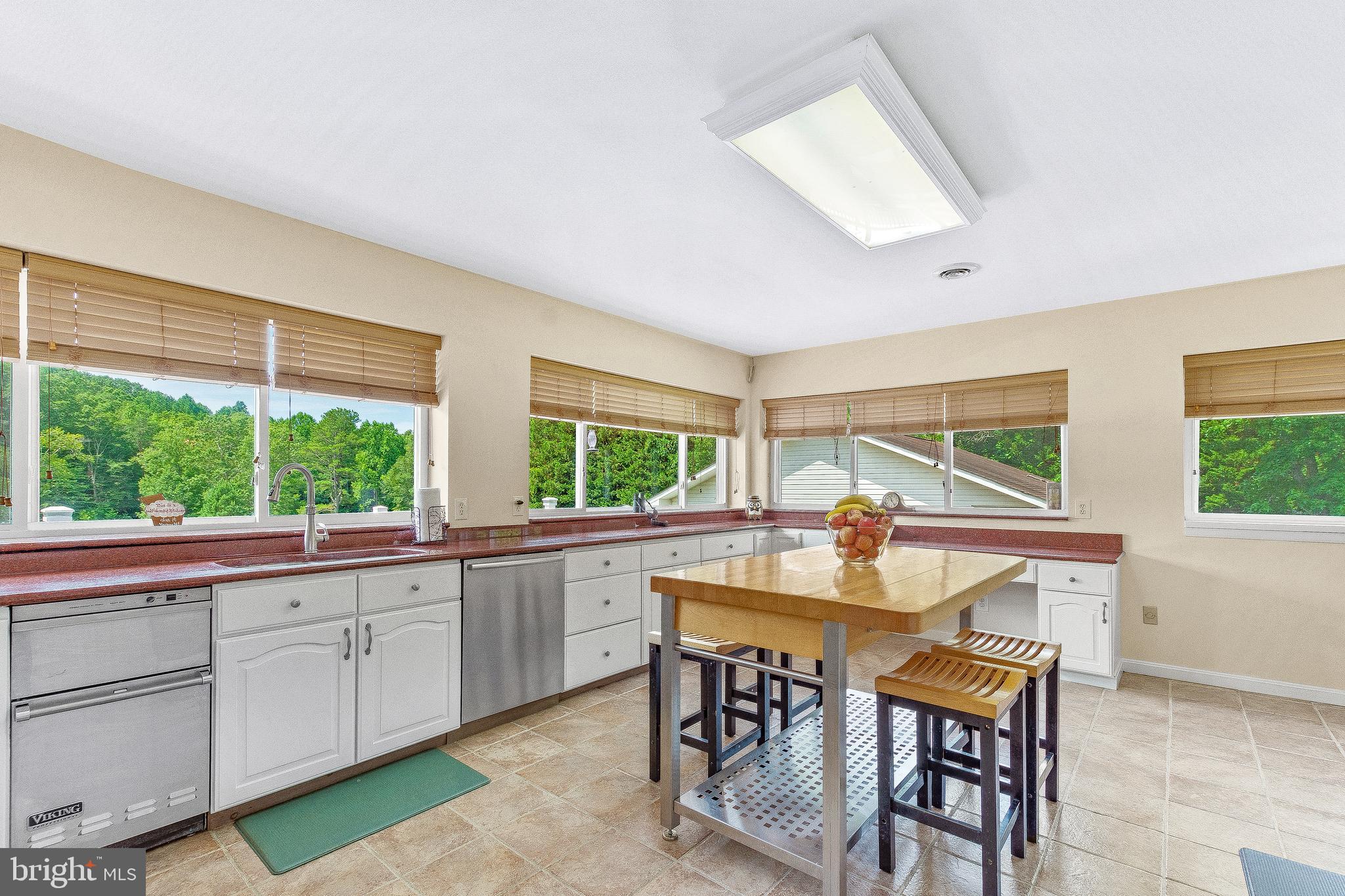 1070 Clay Hammond Road Prince Frederick, MD 20678 - Photo 16 of 81 Butcher block island w/ seating