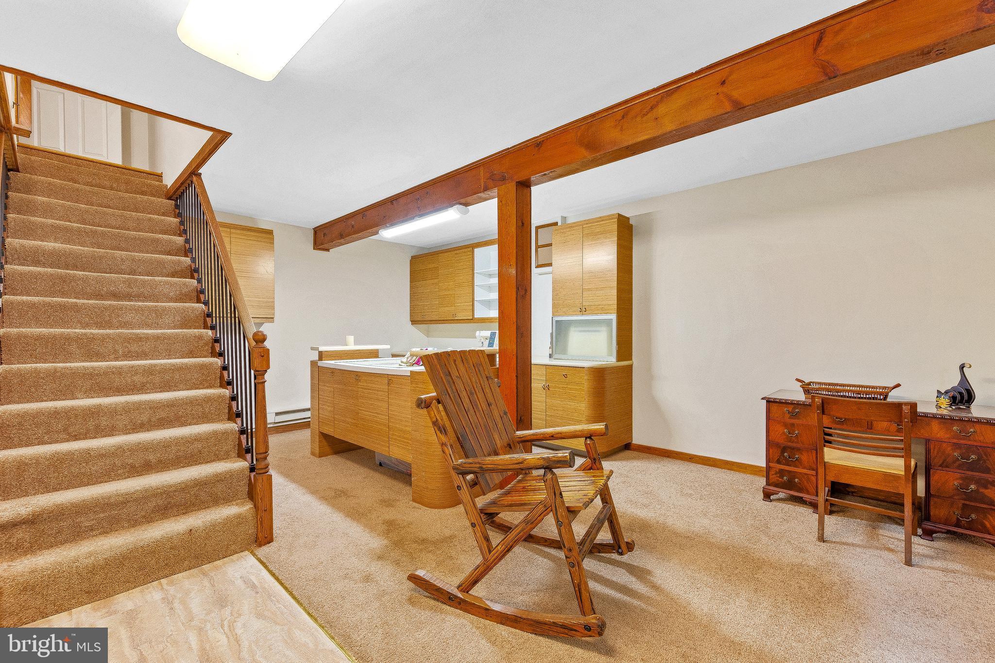 1070 Clay Hammond Road Prince Frederick, MD 20678 - Photo 44 of 81 Basement Rec/Craft Area