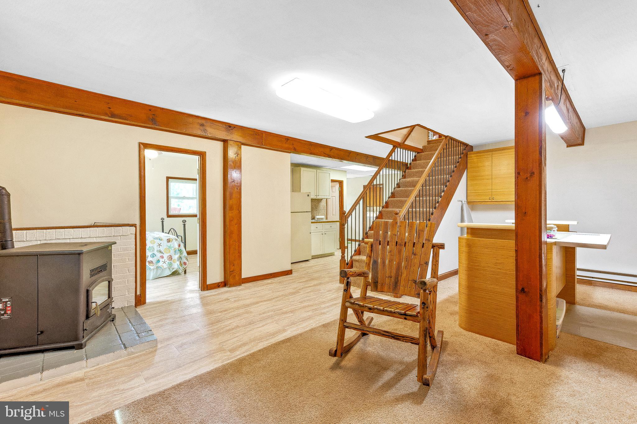 1070 Clay Hammond Road Prince Frederick, MD 20678 - Photo 45 of 81 Rec Room, Hall, Craft Area, & Basement Bedroom