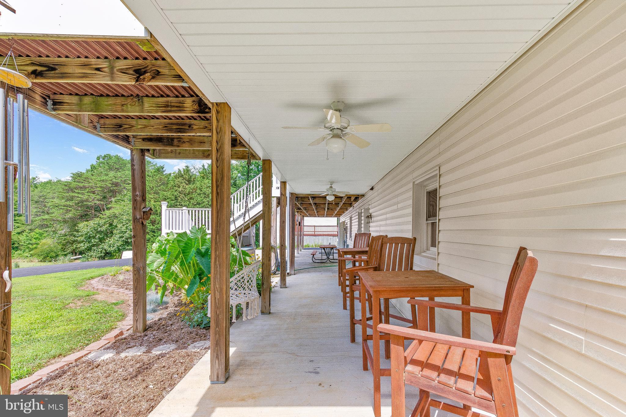 1070 Clay Hammond Road Prince Frederick, MD 20678 - Photo 63 of 81 Patio Located Under the deck.