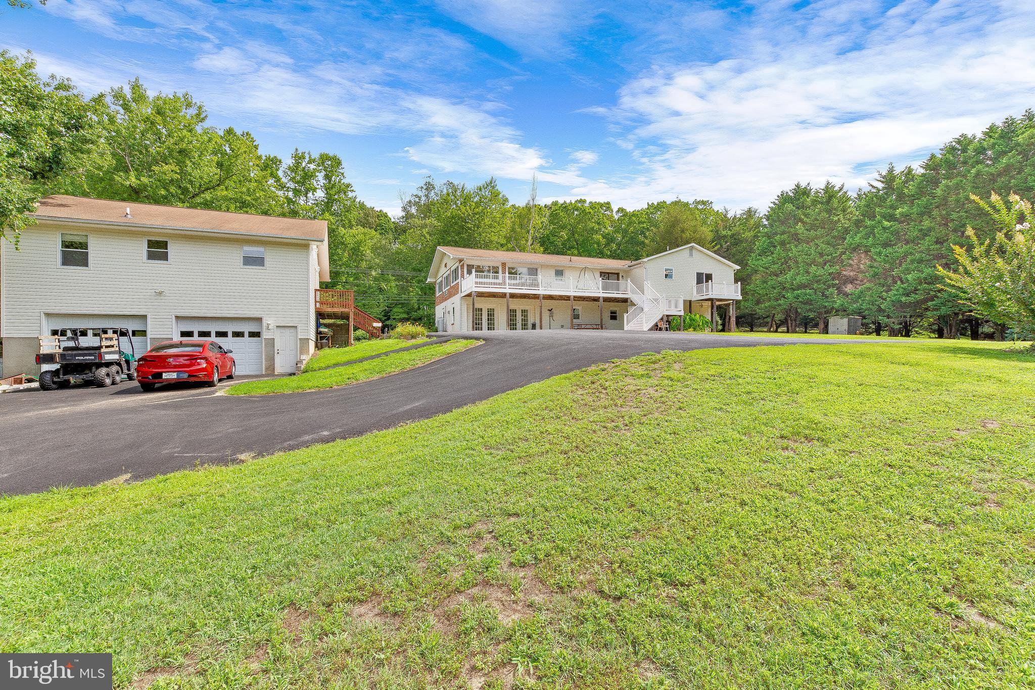 1070 Clay Hammond Road Prince Frederick, MD 20678 - Photo 72 of 81 Detached Over-sized 2 Car garage Finished Above!