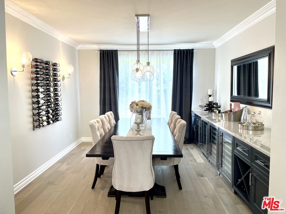 26810 Kendall Lane Stevenson Ranch, CA 91381 - Photo 16 of 44 a dining room with furniture and window