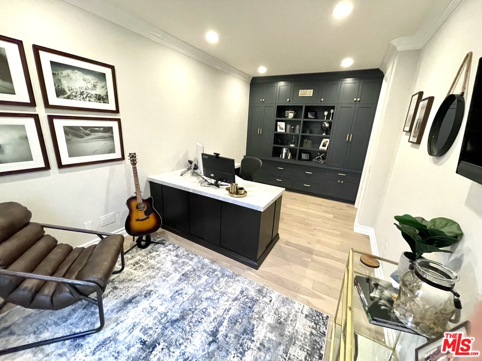 26810 Kendall Lane Stevenson Ranch, CA 91381 - Photo 9 of 44 a living room with stainless steel appliances kitchen island granite countertop furniture a rug and a window