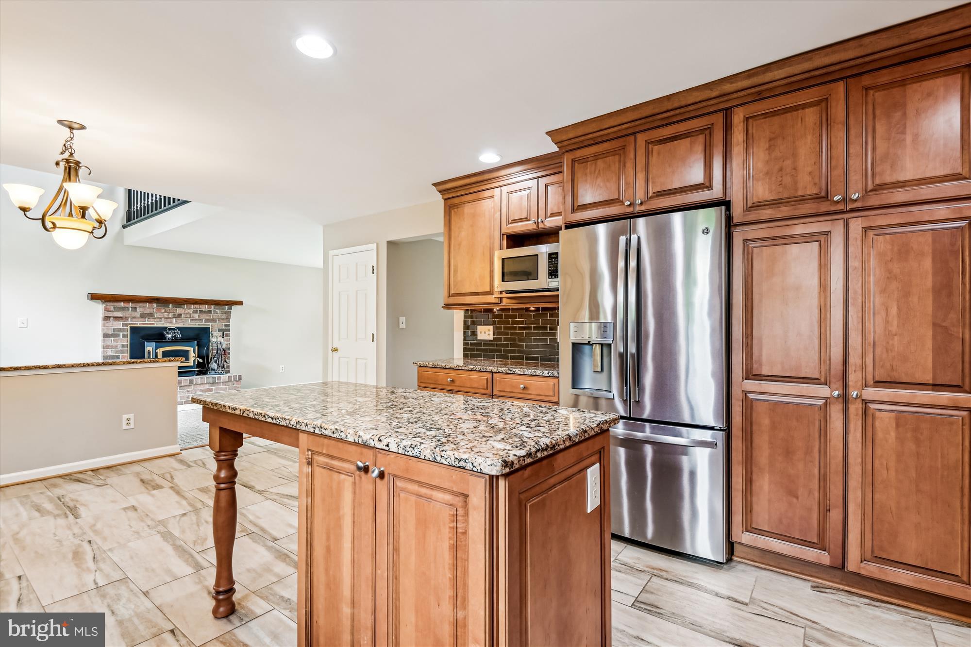 1302 Terry Way Fallston, MD 21047 - Photo 14 of 51 a kitchen with stainless steel appliances granite countertop a refrigerator and a sink