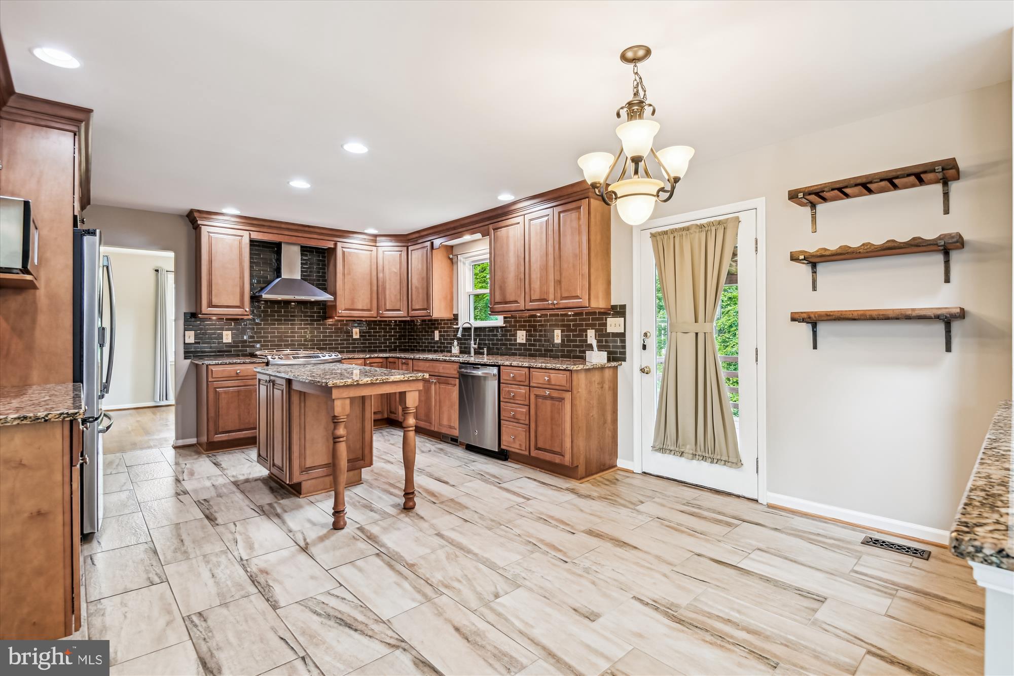 1302 Terry Way Fallston, MD 21047 - Photo 17 of 51 a kitchen with stainless steel appliances a refrigerator sink and microwave