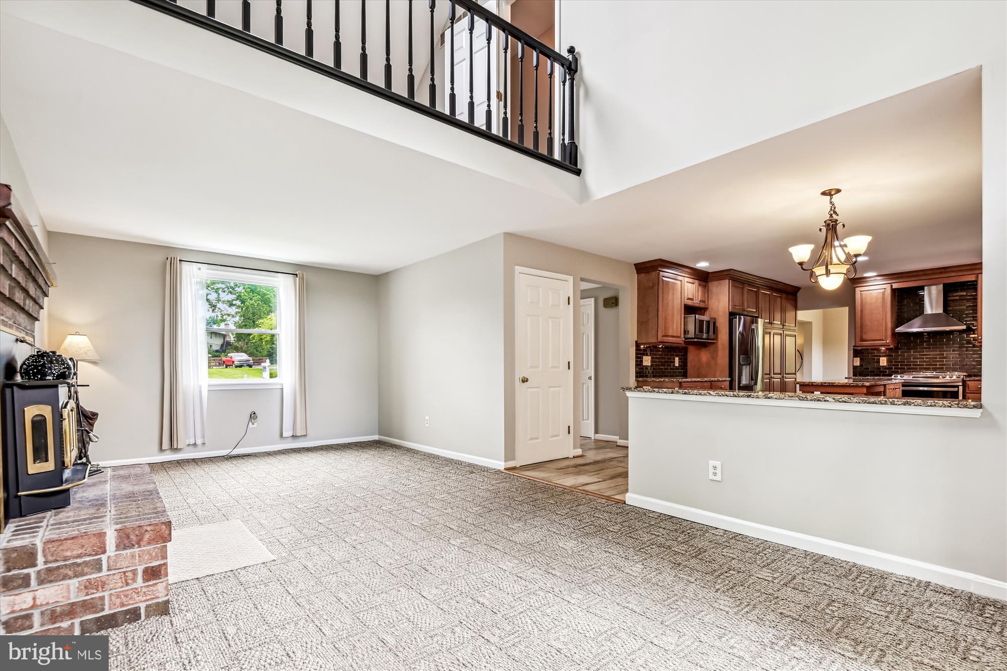 1302 Terry Way Fallston, MD 21047 - Photo 22 of 51 a view of a livingroom with kitchen and furniture