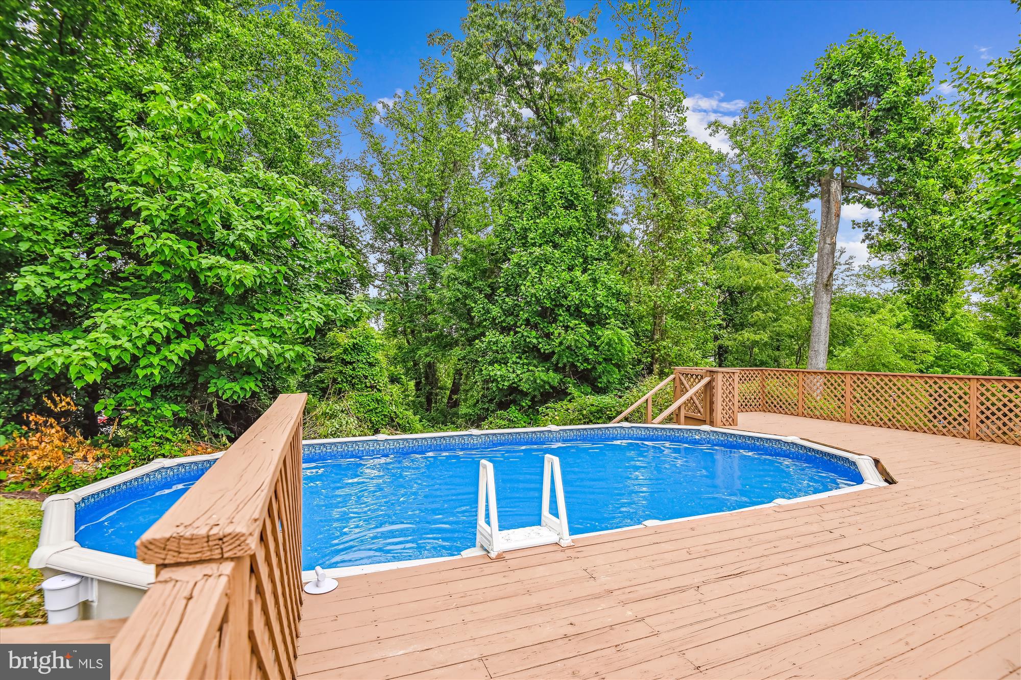 1302 Terry Way Fallston, MD 21047 - Photo 8 of 51 a view of balcony with wooden floor and fence