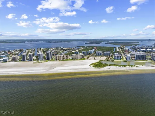 a view of city with ocean view