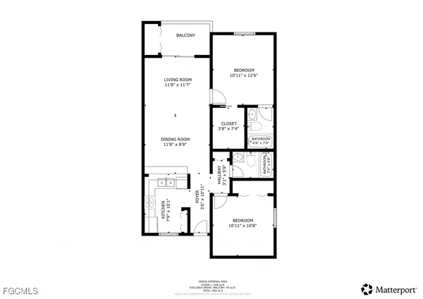 a picture of a bench in front of a wall