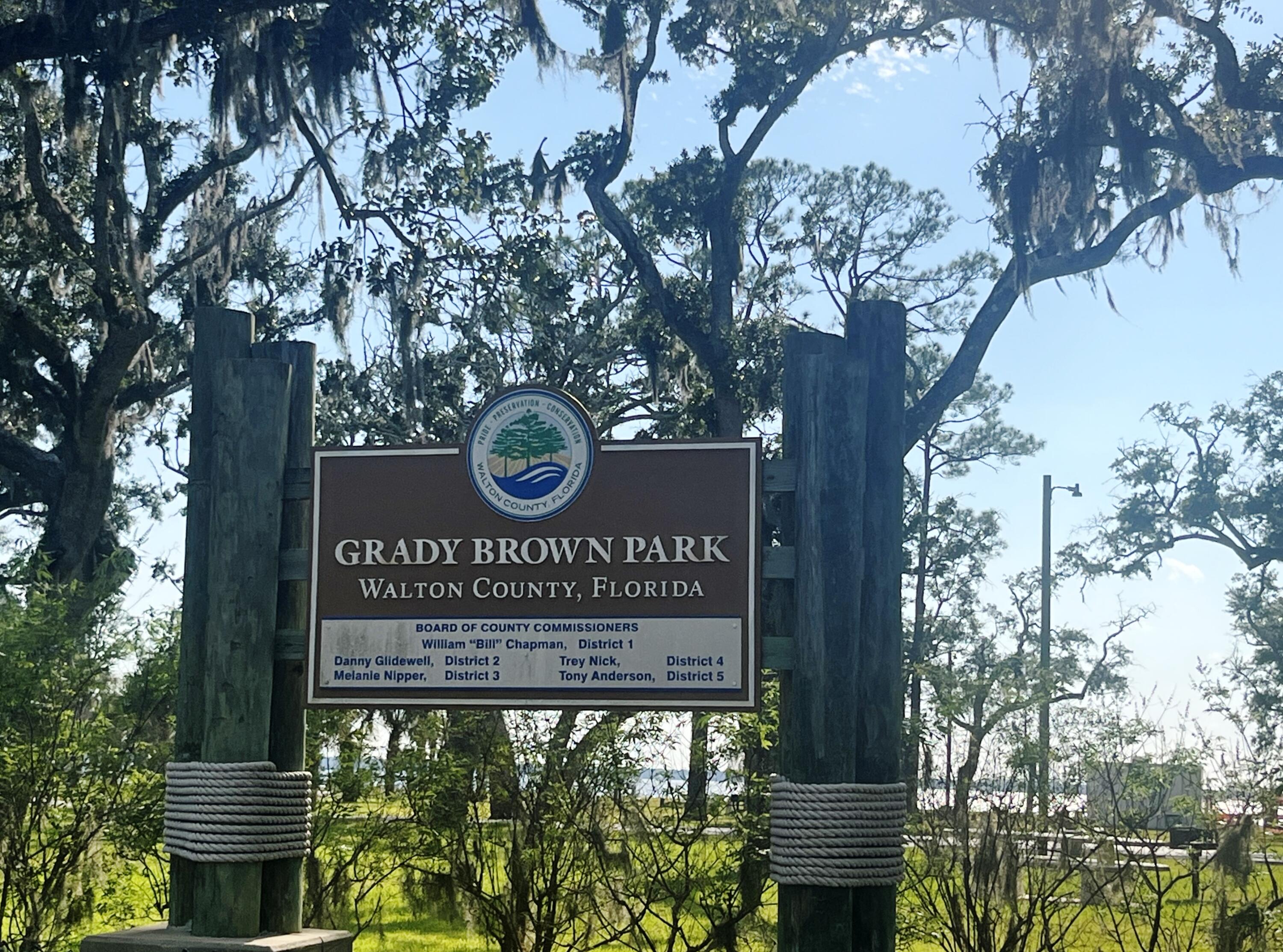 58 Hankins Road Freeport, FL 32439 - Photo 18 of 18 a sign that is on a tree