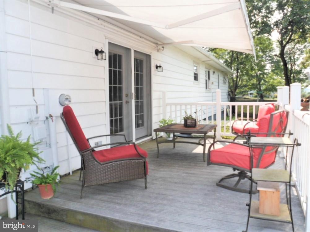 192 Trail Road Hershey, PA 17033 - Photo 28 of 31 Awning adds extra shade to deck.
