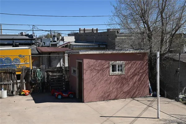 a view of roof deck