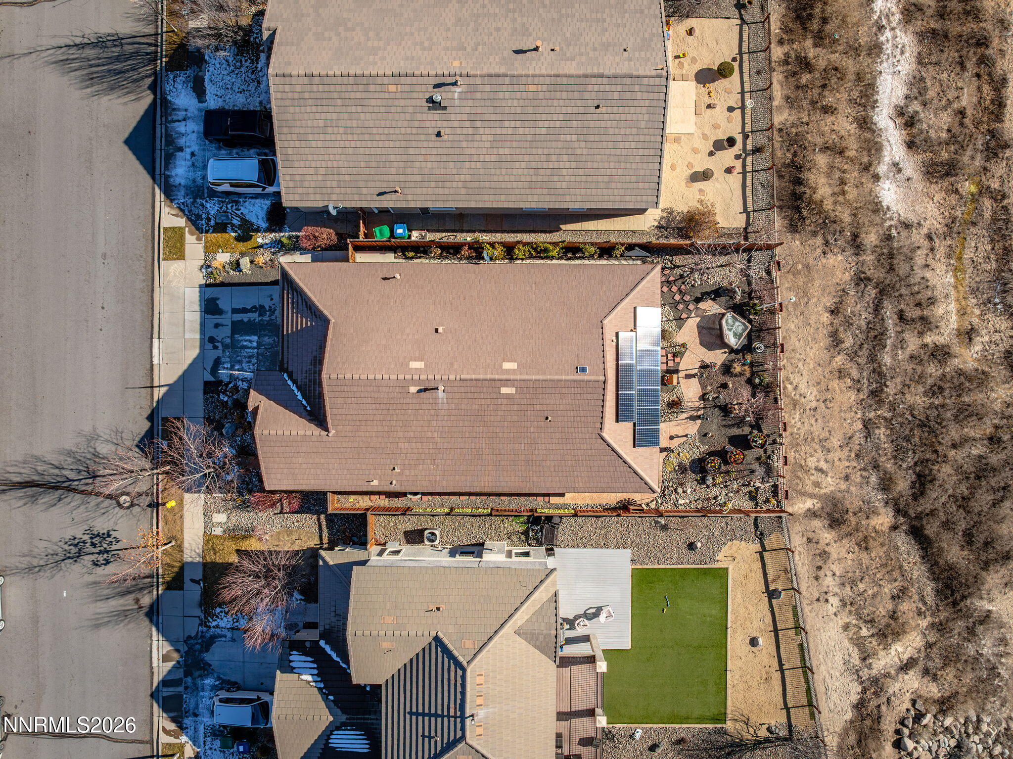 6787 Centaurus Drive Sparks, NV 89436 - Photo 33 of 39 an aerial view of a house with a yard