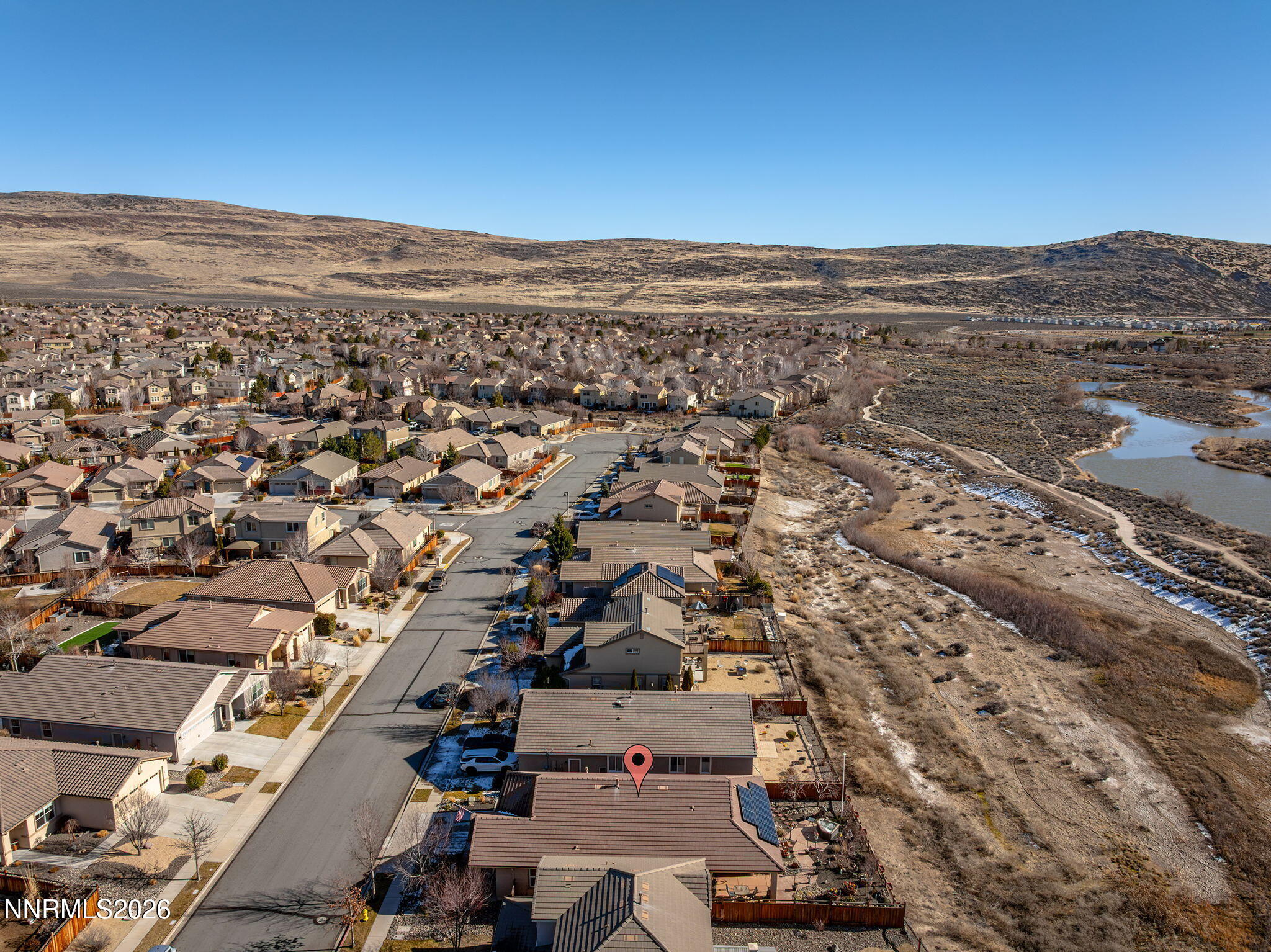 6787 Centaurus Drive Sparks, NV 89436 - Photo 37 of 39 an aerial view of residential houses with outdoor space