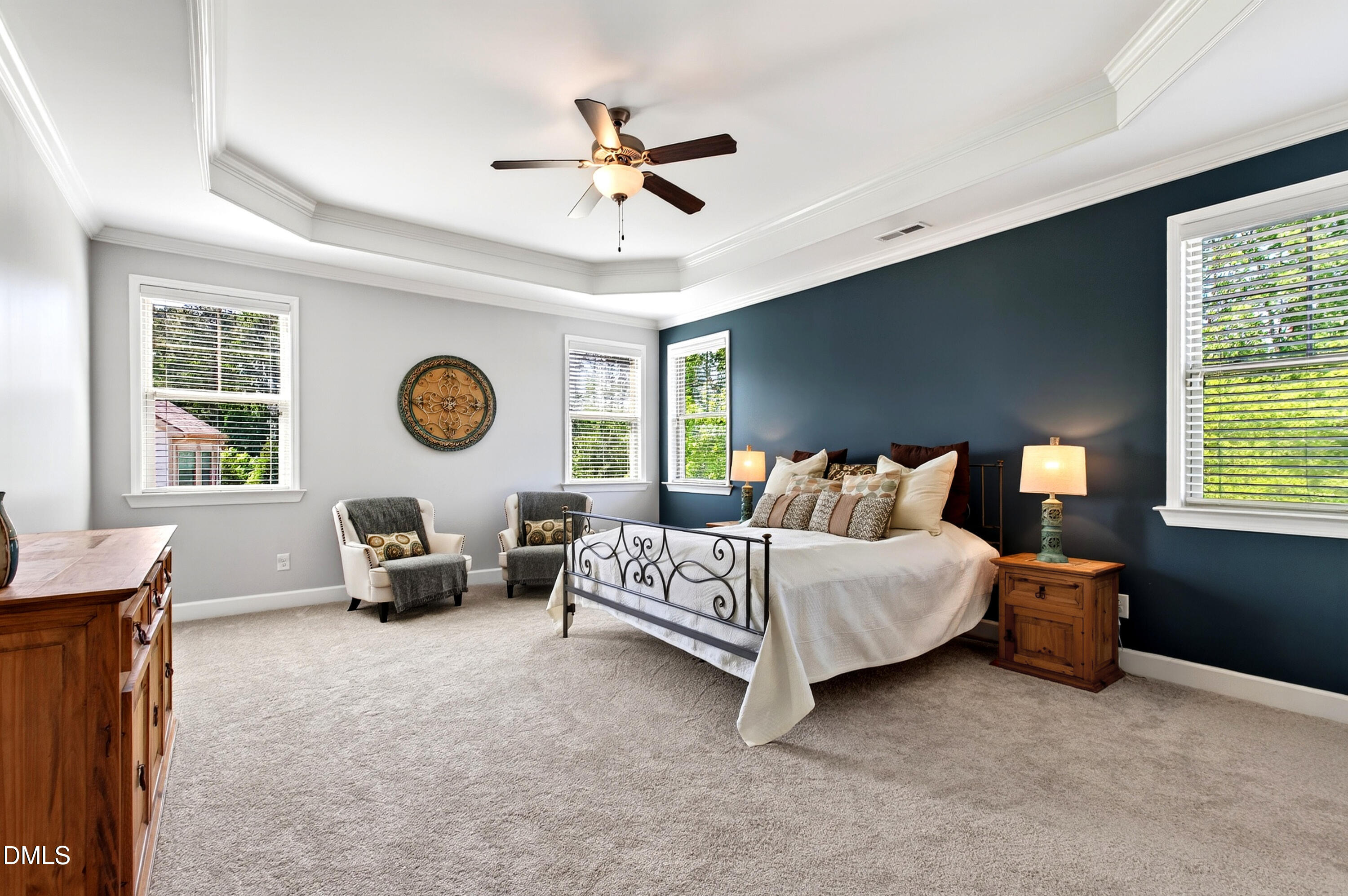 313 Karpen Lane Cary, NC 27519 - Photo 49 of 86 a bed room with a bed and a large window