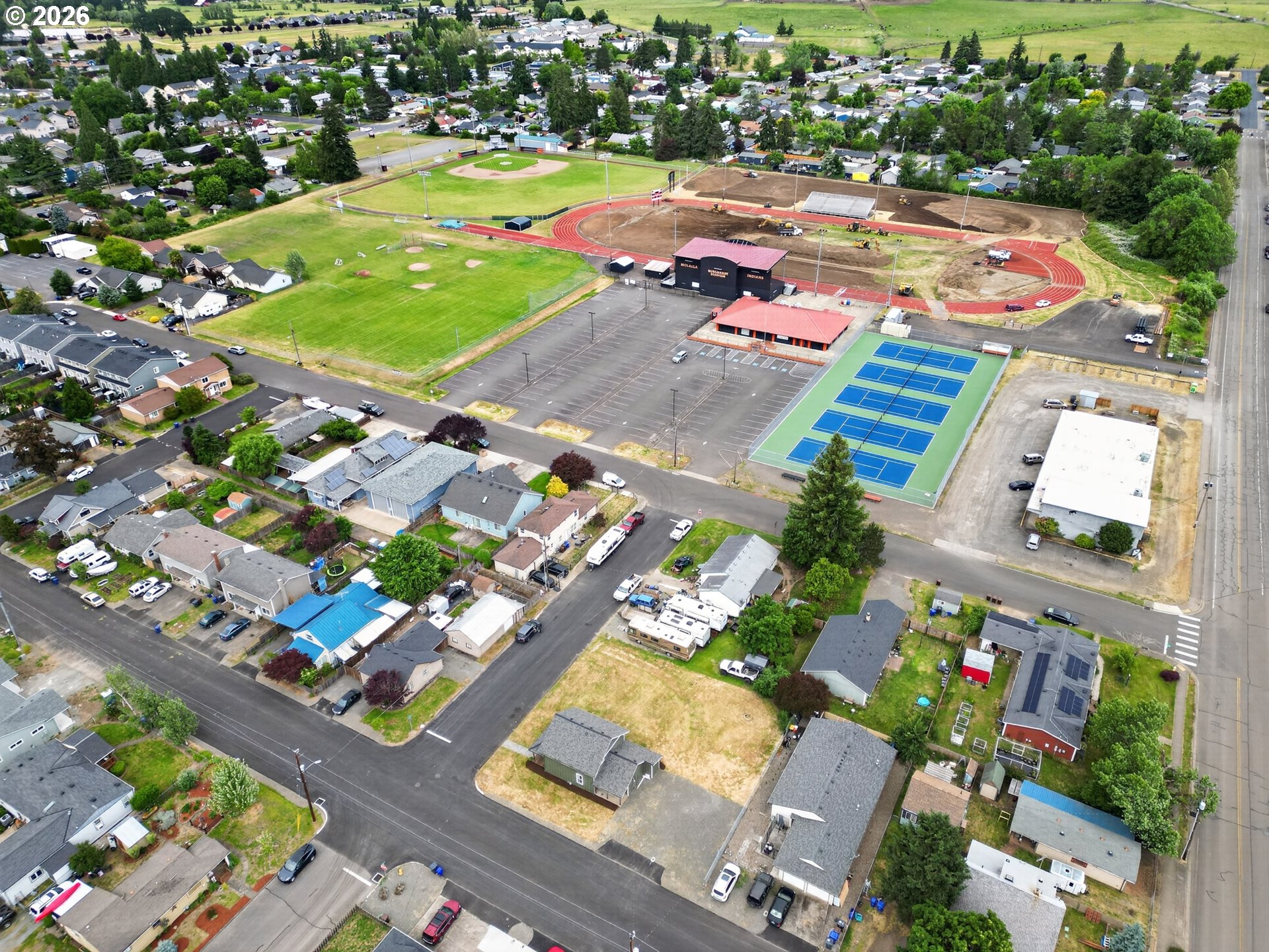 502 East 4th Street Molalla, OR 97038 - Photo 34 of 35 Drone View/UAV