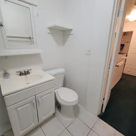 a view of a room that has a window in it