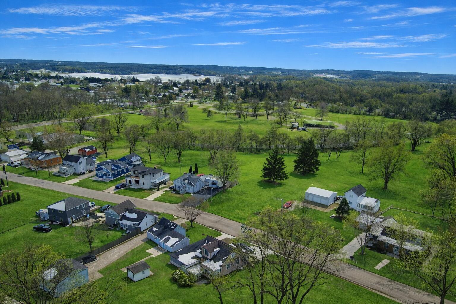 6104 Water Street Lyons, WI 53105 - Photo 2 of 39 Drone shot