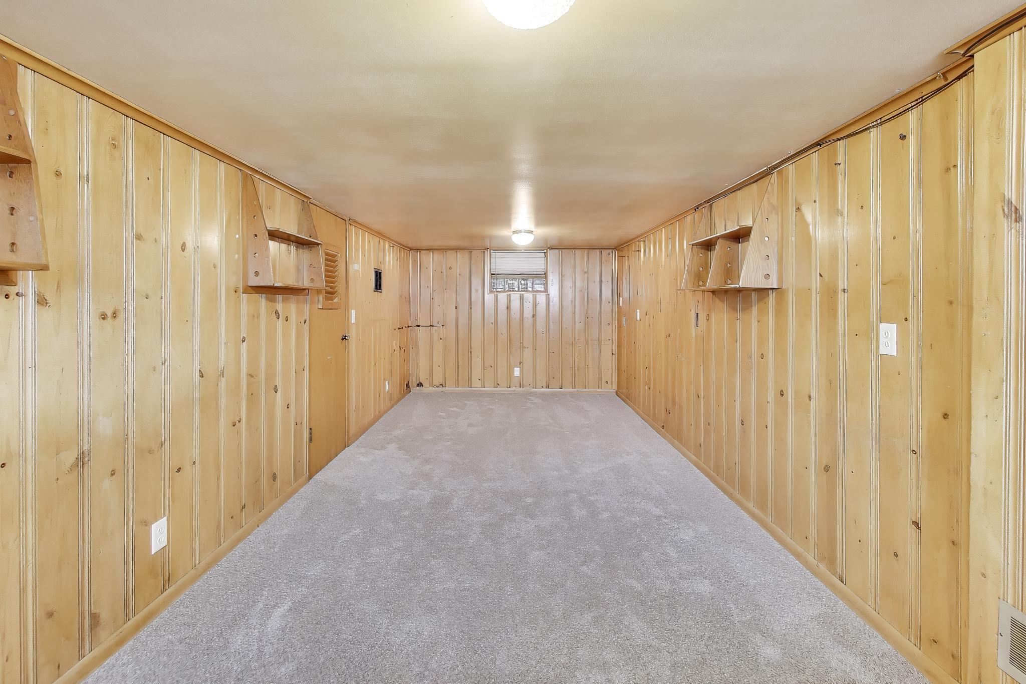 6104 Water Street Lyons, WI 53105 - Photo 27 of 39 Basement Rec Room