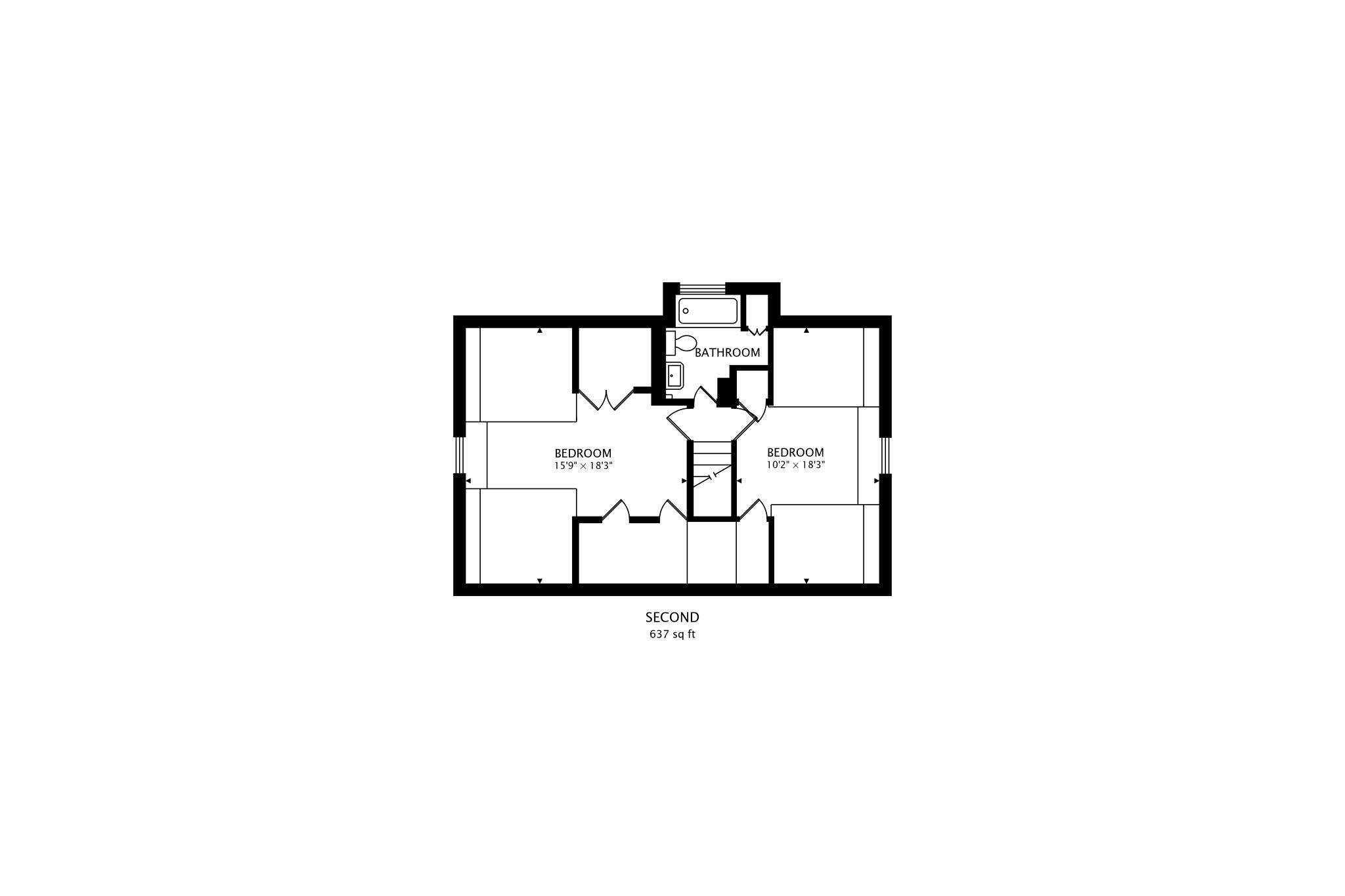 6104 Water Street Lyons, WI 53105 - Photo 39 of 39 _floor_Second