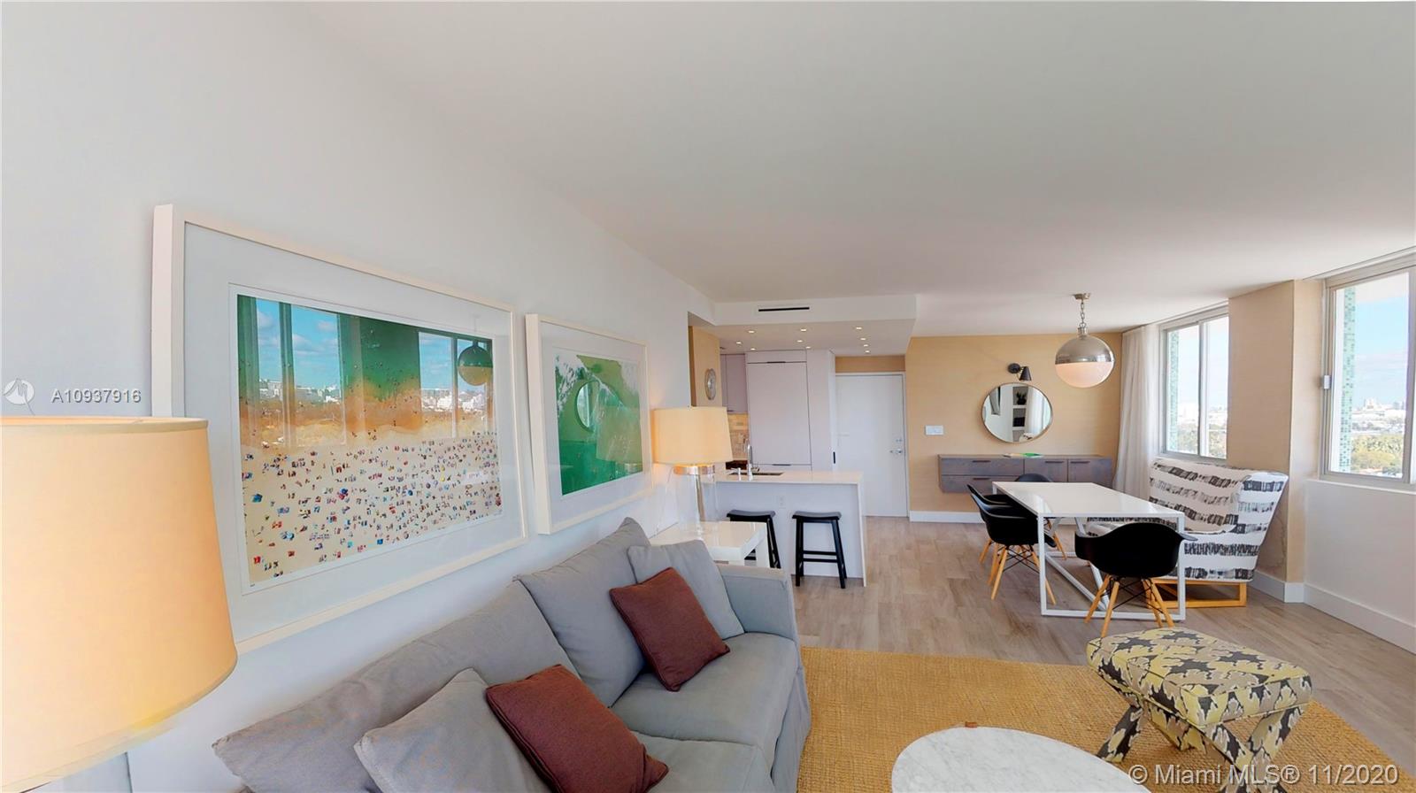 West Avenue Miami Beach, FL 33139 - Photo 2 of 29 a living room with furniture kitchen view and a window
