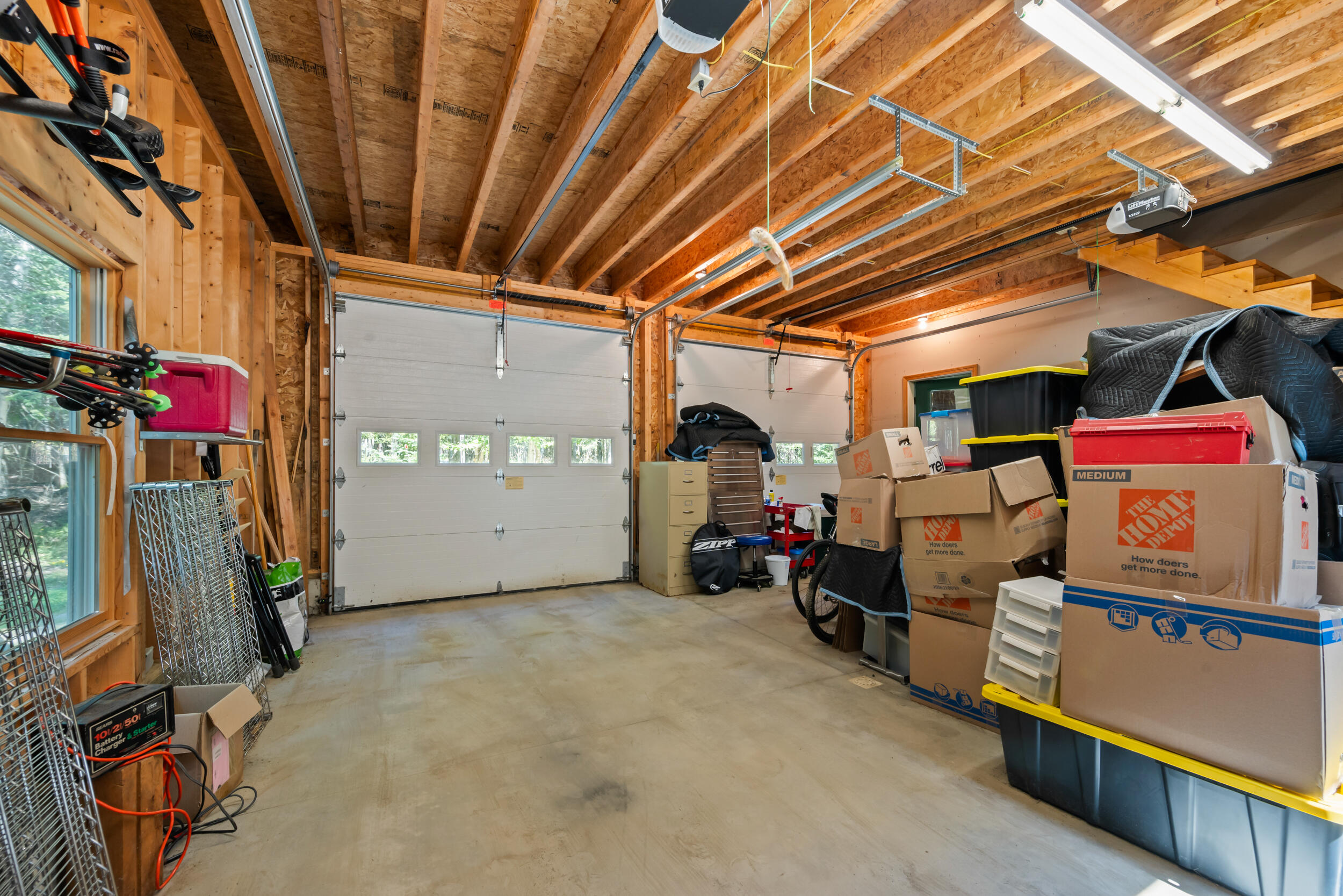 378 Mingo Loop Road Rangeley, ME 04970 - Photo 54 of 64 9' Garage Doors