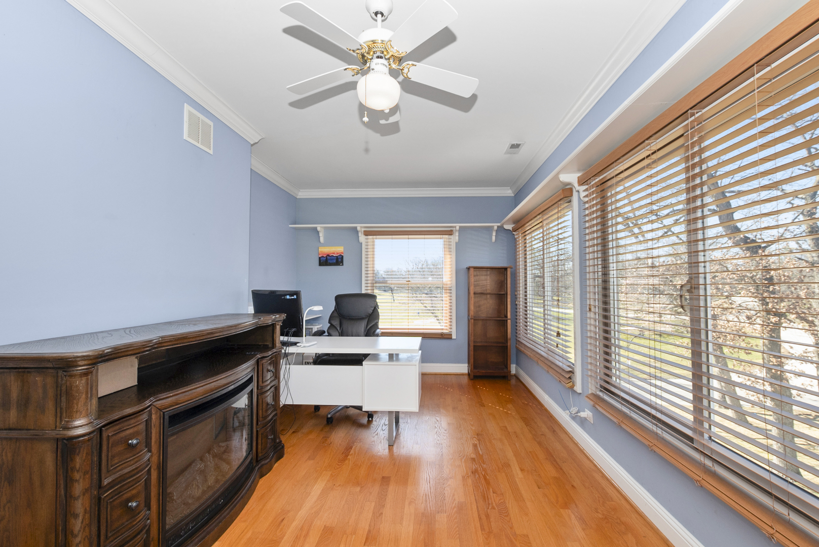 739 Aberdeen Drive Crete, IL 60417 - Photo 20 of 35 a view of a workspace with furniture and a window