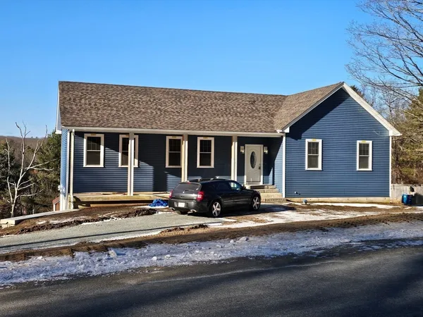 a view of a house with a patio
