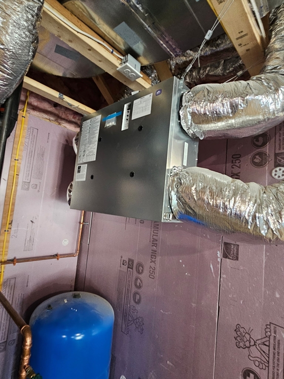 88 Stafford Holland Road Wales, MA 01081 - Photo 23 of 34 a view of water heater room