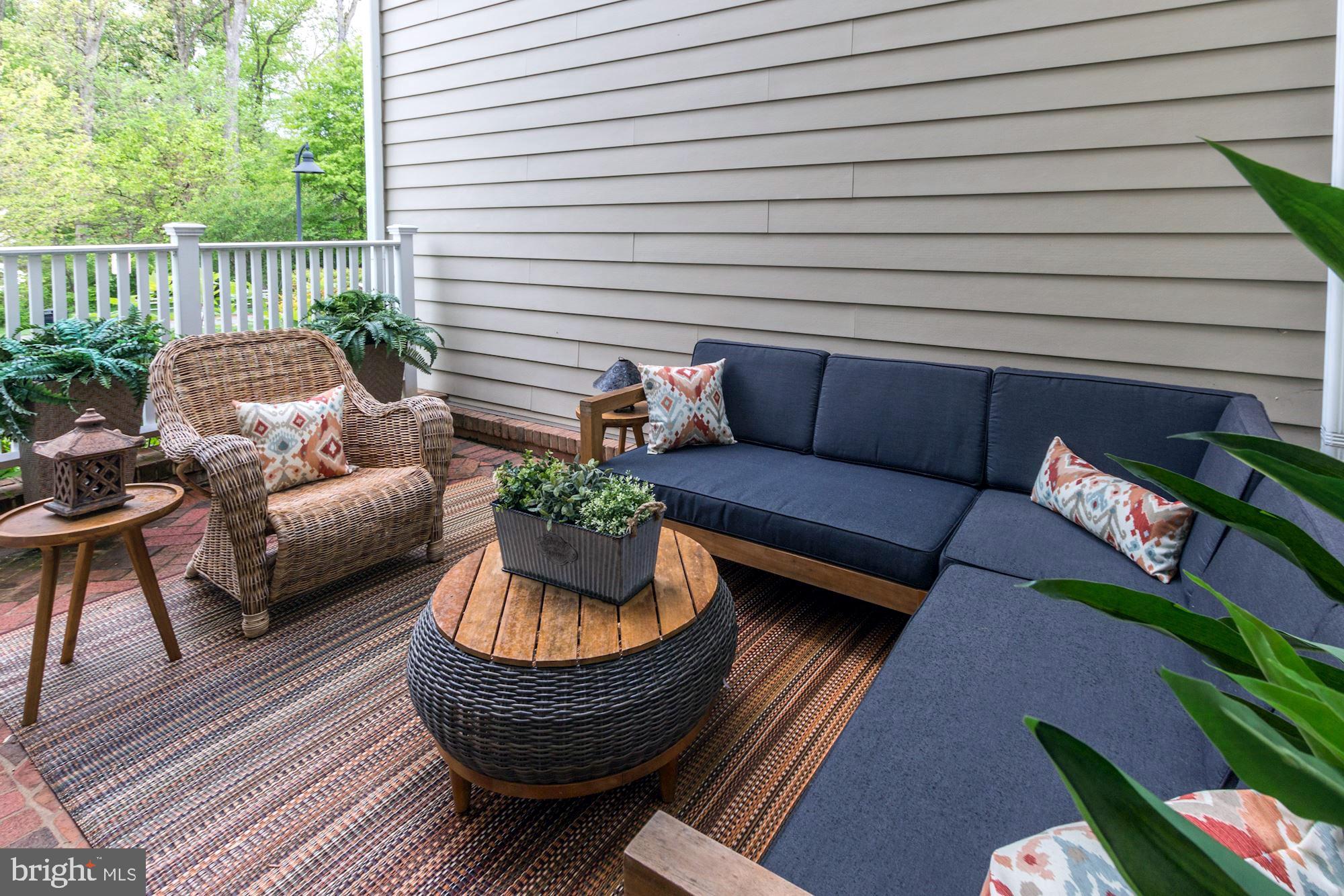 9537 Ament Street Silver Spring, MD 20910 - Photo 3 of 57 PRIVATE BRICK PATIO JUST OFF ENTRY