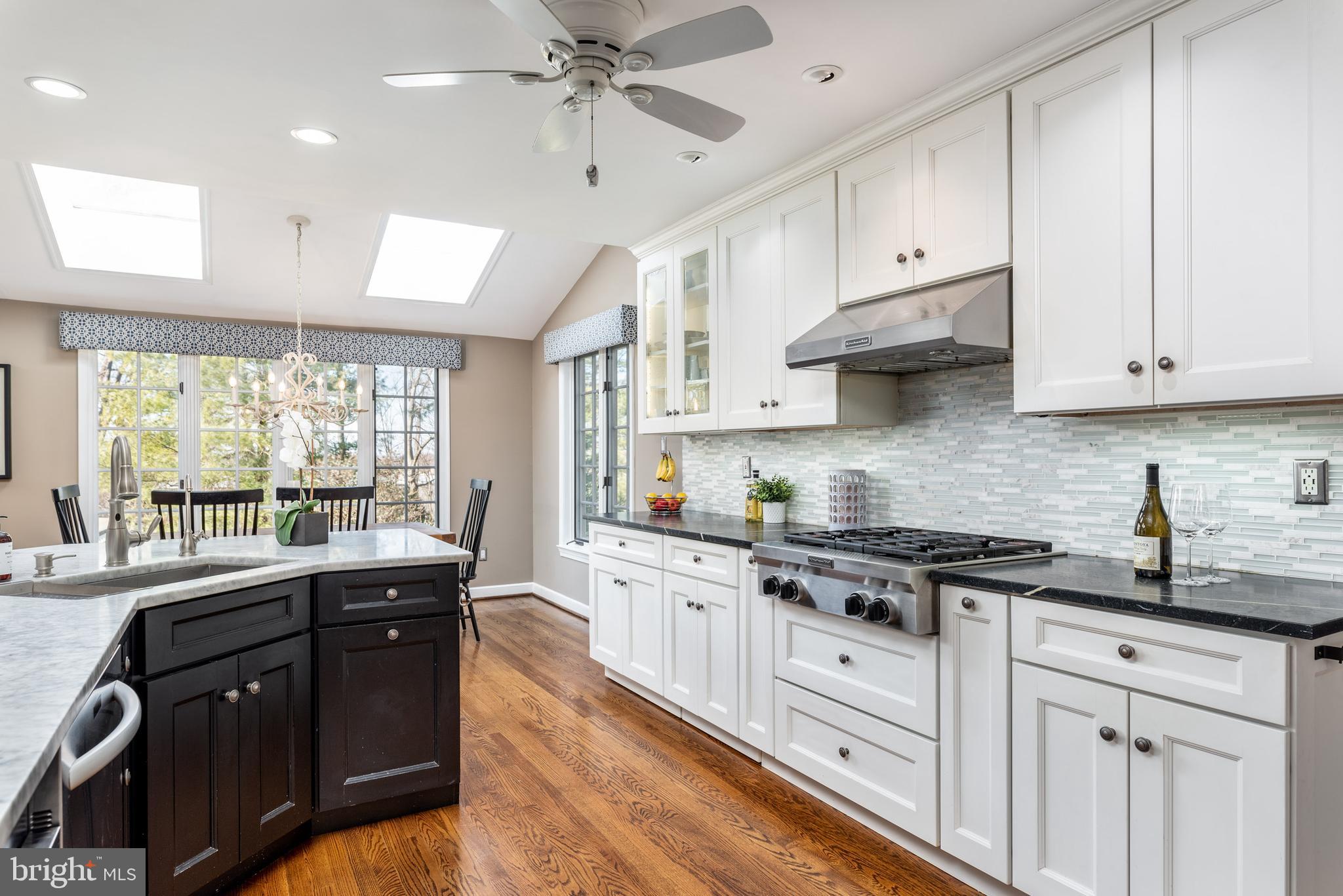 890 Springbank Lane Wayne, PA 19087 - Photo 11 of 46 Newer white cabinets and soapstone countertops