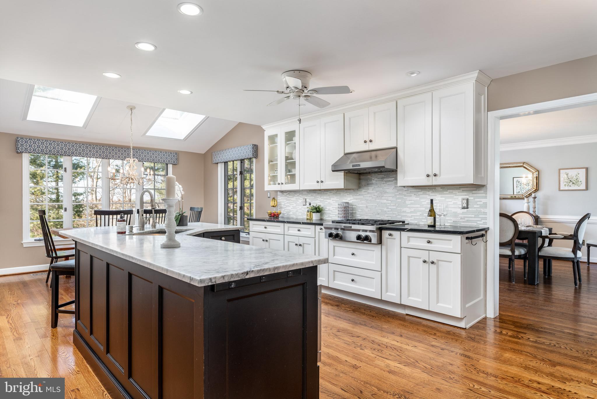 890 Springbank Lane Wayne, PA 19087 - Photo 8 of 46 Tastefully updated kitchen with island