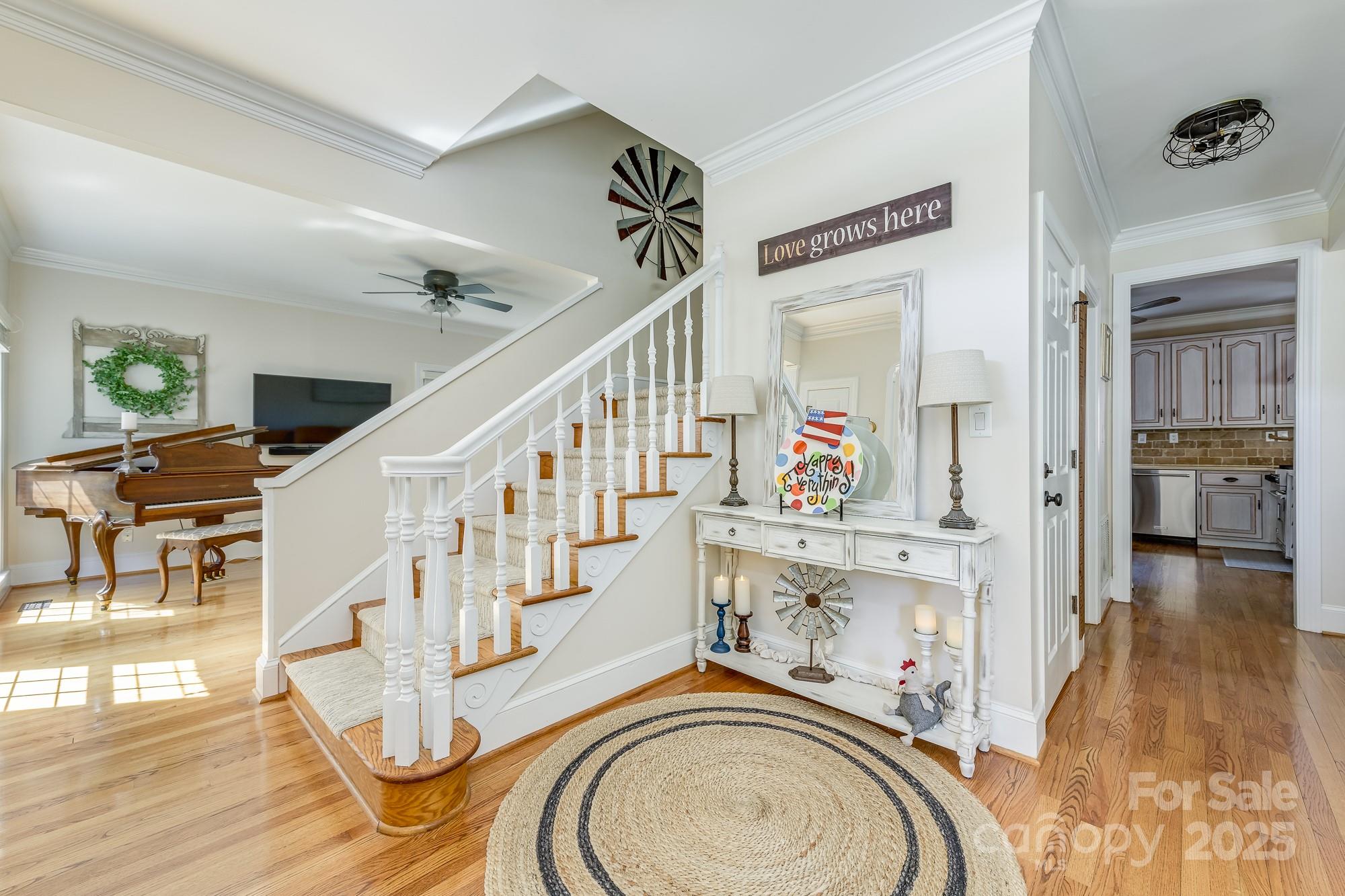 5300 Green Rea Road Charlotte, NC 28226 - Photo 4 of 42 a view of a livingroom with furniture wooden floor and windows