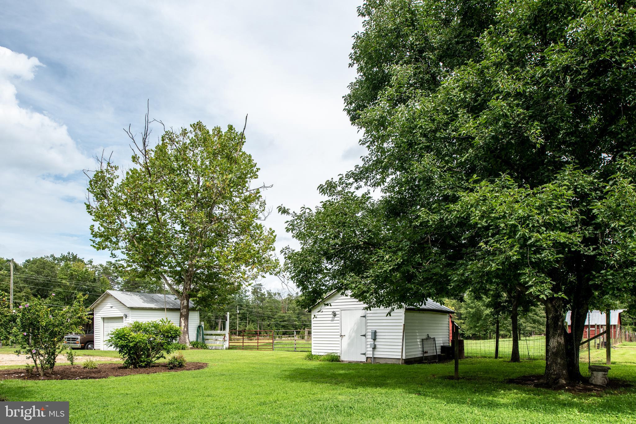 15390 Round Hill Road King George, VA 22485 - Photo 23 of 104 View of tool shed & garage/carport from backyard!