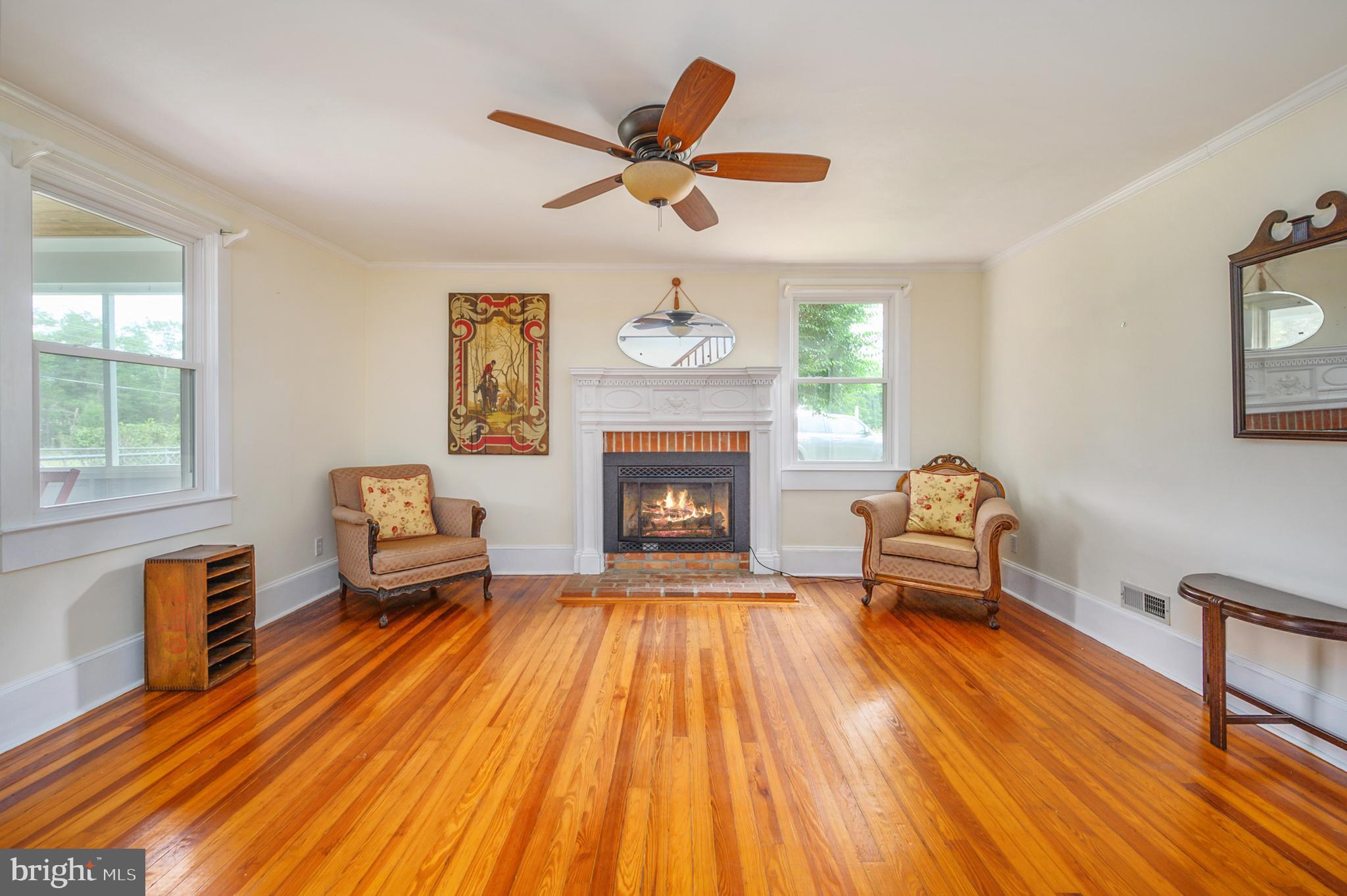 15390 Round Hill Road King George, VA 22485 - Photo 45 of 104 Spacious living room with gleaming wood floors!