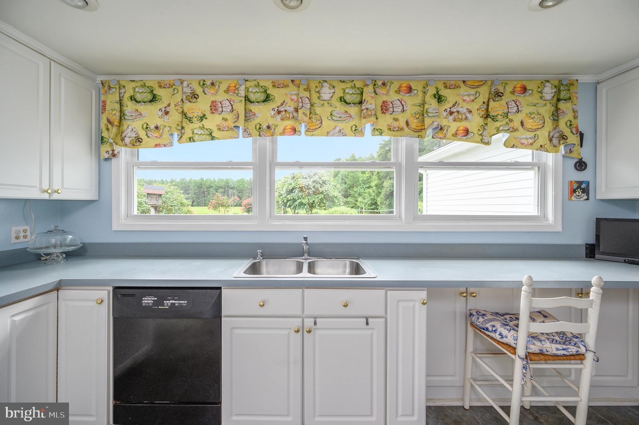 15390 Round Hill Road King George, VA 22485 - Photo 57 of 104 Stunning views of property from bright kitchen!