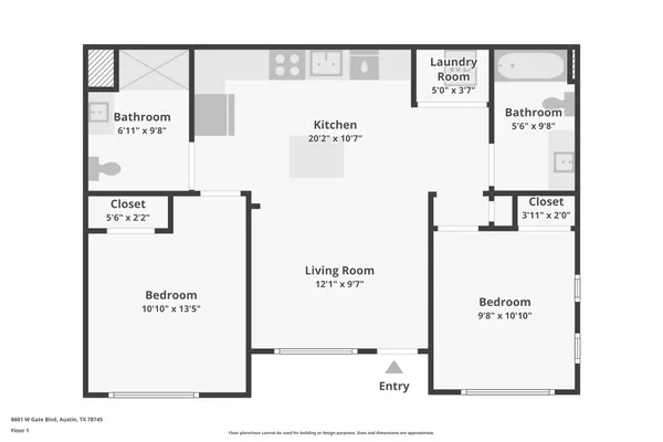 $214,000 | 8601 West Gate Boulevard, Unit 4104, Austin, TX 78745