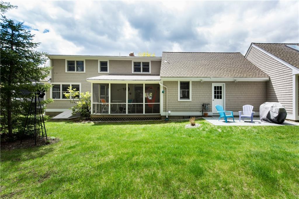 114 Furbish Road, Unit 7 Wells, ME 04090 - Photo 29 of 35 Exterior Back, 14' x 8' Patio and...