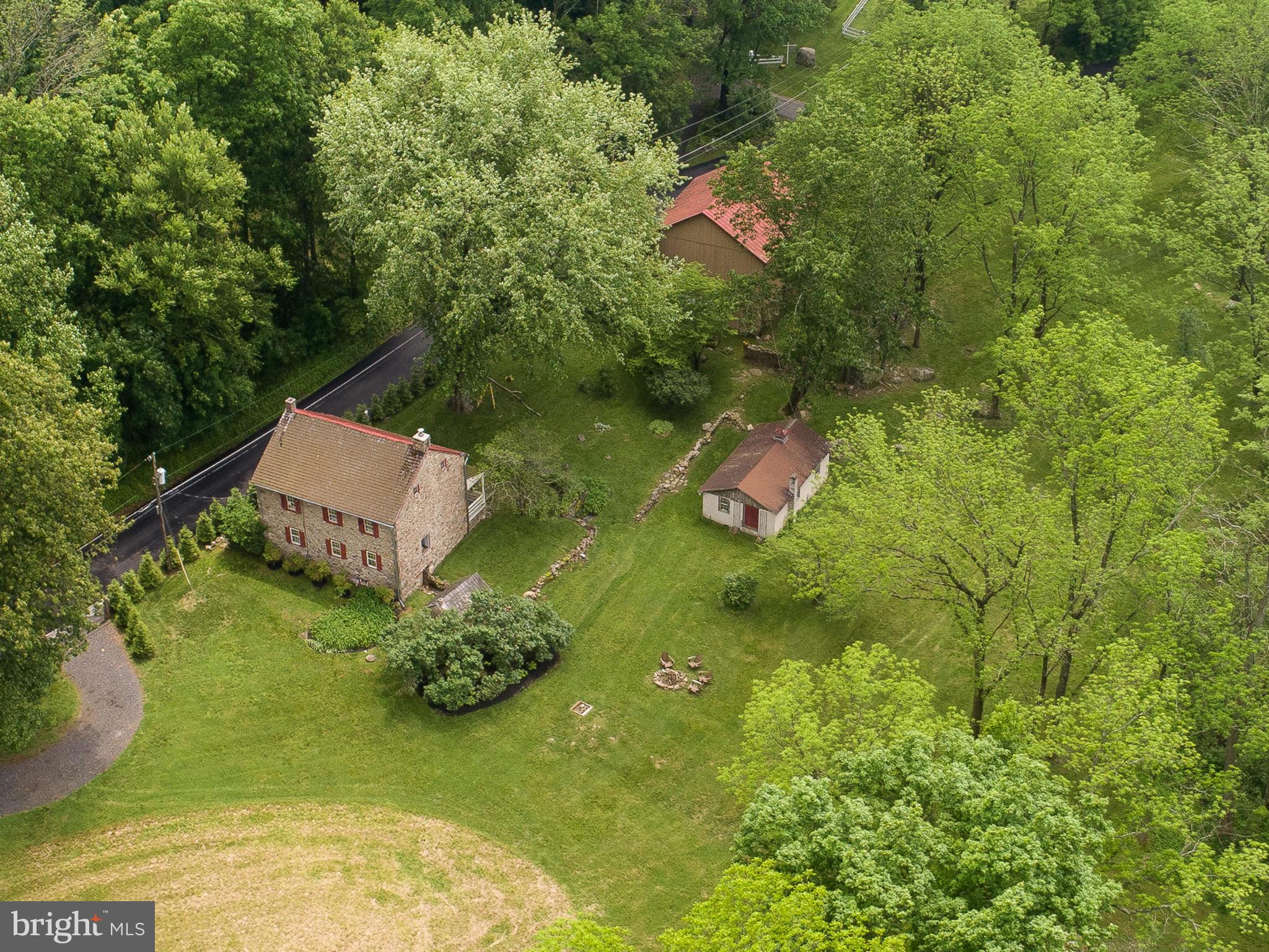 187 Iron Bridge Road Glenmoore, PA 19343 - Photo 2 of 58 Stone Home, Bank Barn, Smoke House & Wood Shop