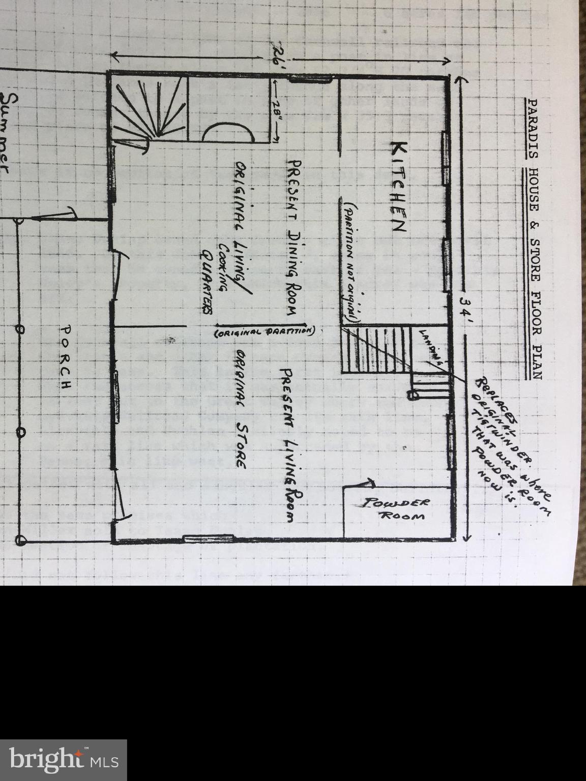 187 Iron Bridge Road Glenmoore, PA 19343 - Photo 52 of 58 Old floorplan