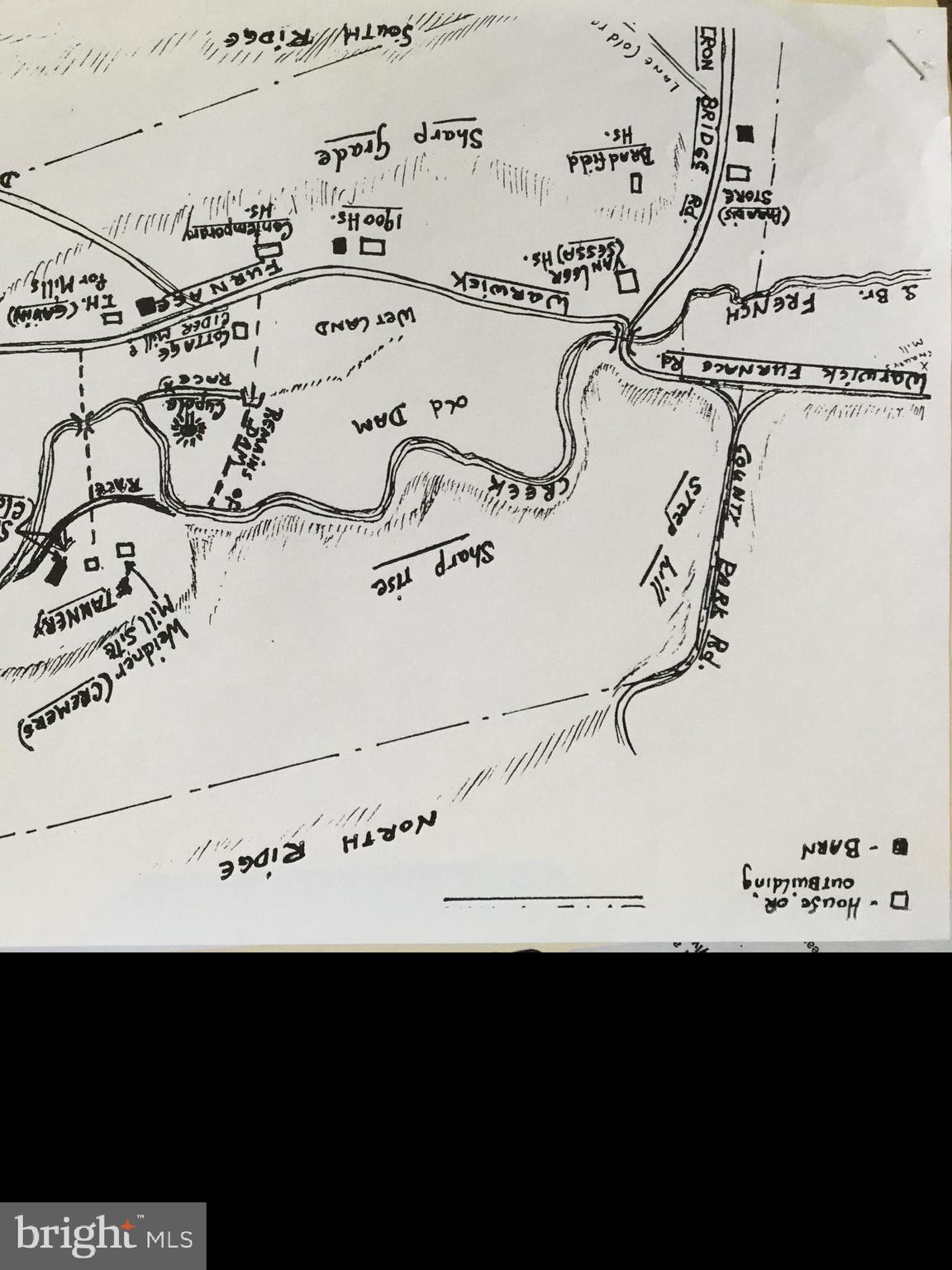 187 Iron Bridge Road Glenmoore, PA 19343 - Photo 56 of 58 Map of Warwick Village from back in the day