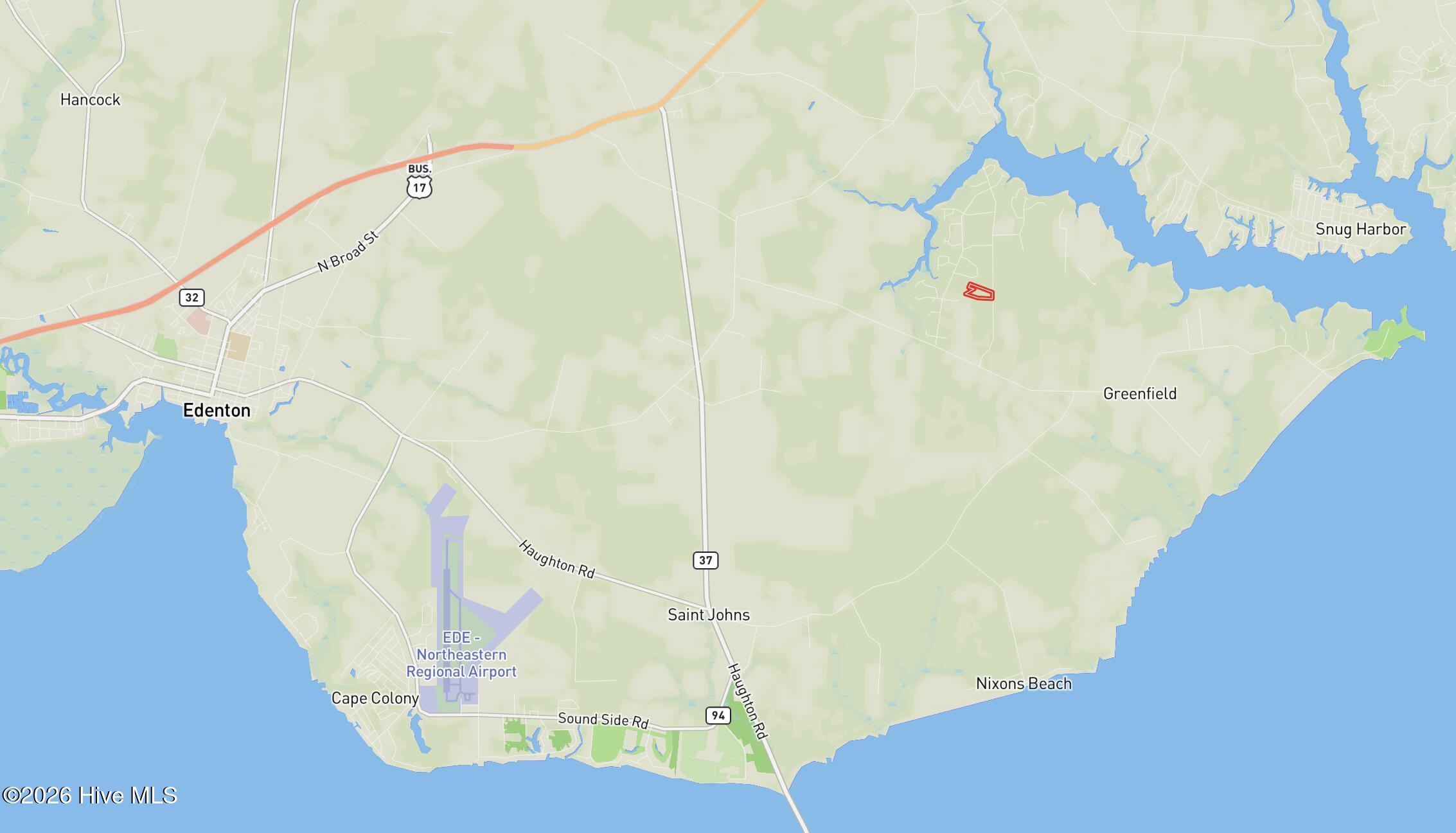 405 Batts Island Road Edenton, NC 27932 - Photo 14 of 43 Aerial Map