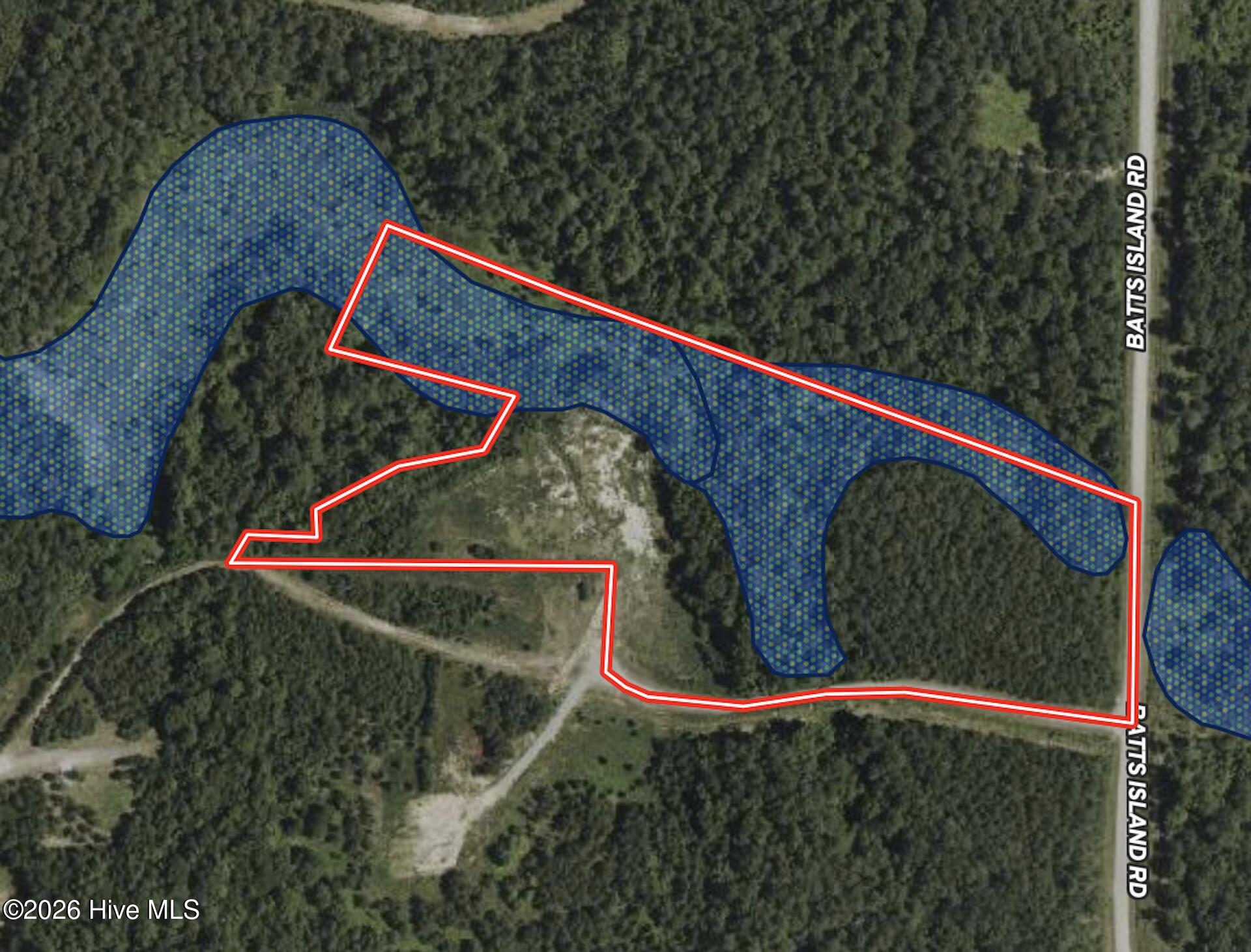 405 Batts Island Road Edenton, NC 27932 - Photo 43 of 43 wetlands overlay