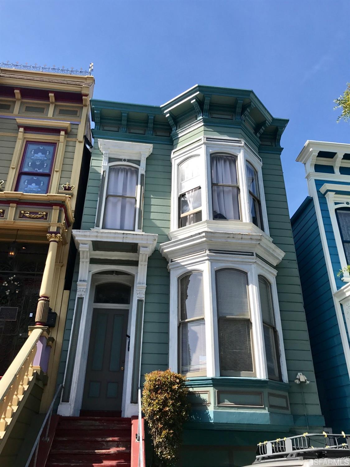 1834 Eddy Street San Francisco, CA 94115 - Photo 1 of 16 a front view of a house