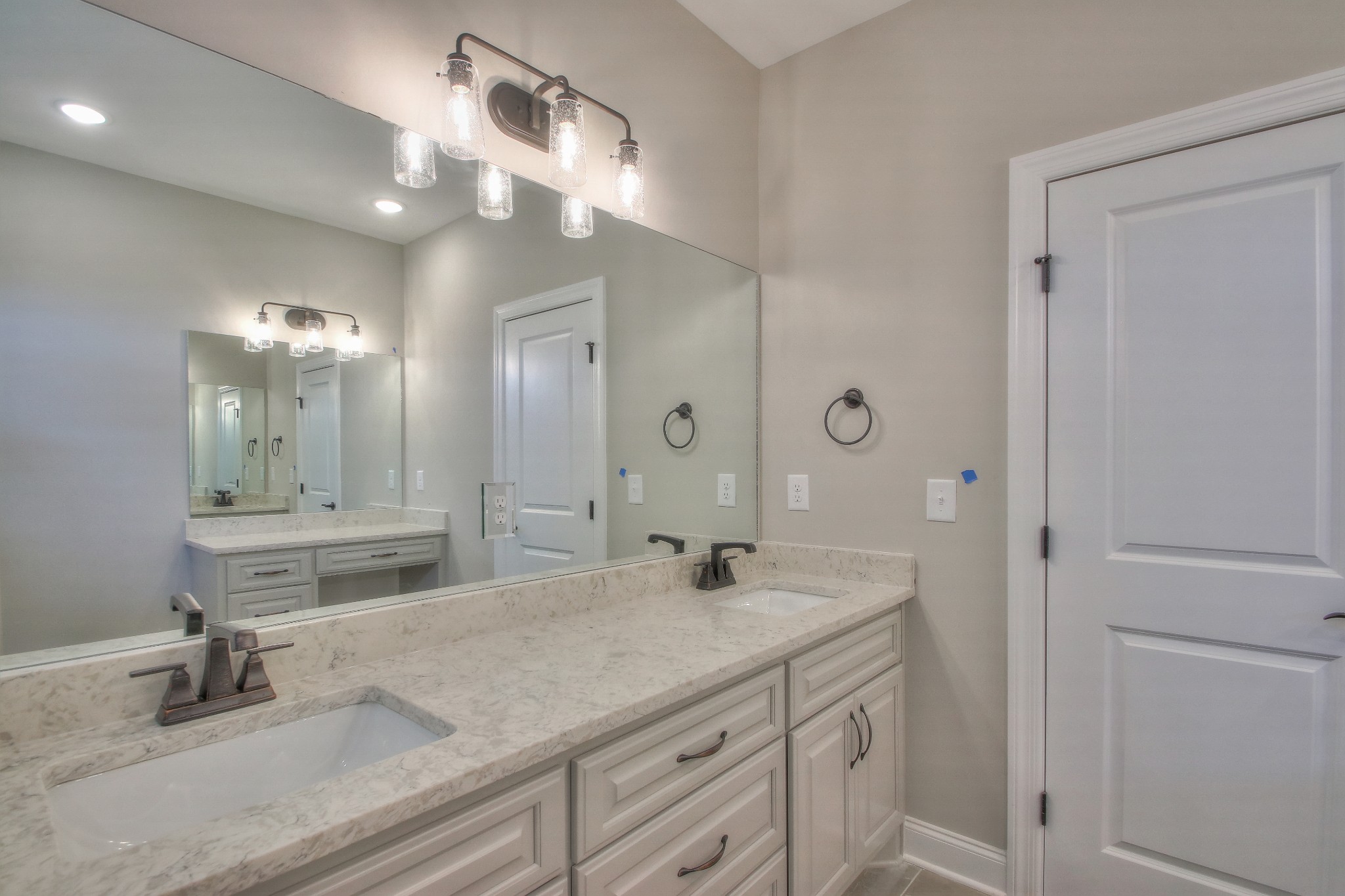 437 Burford Road Lebanon, TN 37087 - Photo 30 of 43 a bathroom with a sink double vanity and a mirror