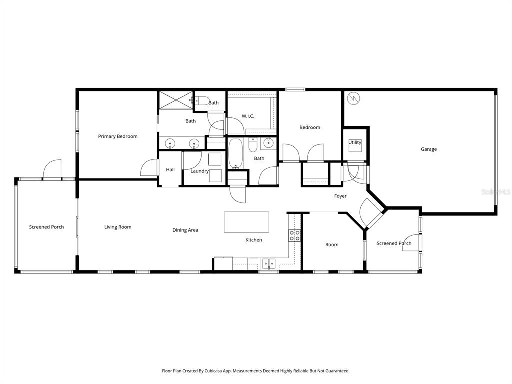 5947 Southwest 93rd Circle Ocala, FL 34481 - Photo 20 of 32 a picture of a floor plan