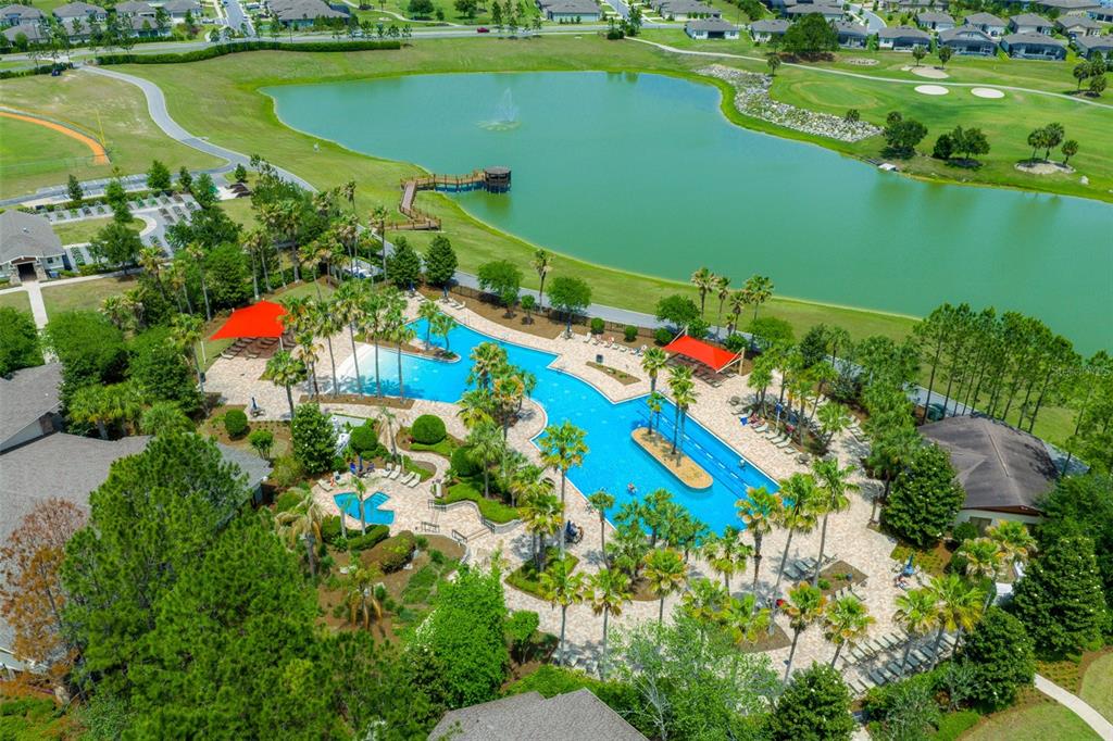 5947 Southwest 93rd Circle Ocala, FL 34481 - Photo 21 of 32 an aerial view of tennis court